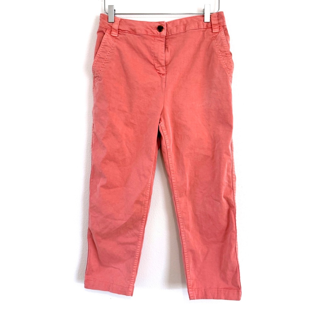 Boden | Coral Flat‎ Front Chino Pants